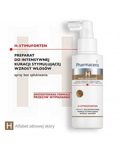 Pharmaceris H Stimuforten preparat do intensywnej kuracji stymulującej wzrost włosów 125 ml
