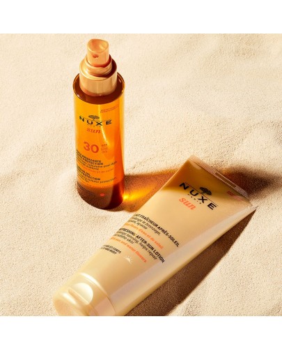 Nuxe Sun Olejek brązujący do opalania twarzy i ciała spray SPF30+ 150 ml [Kup 2x produkt z linii Nuxe Sun = Torba plażowa Nuxe GRATIS]