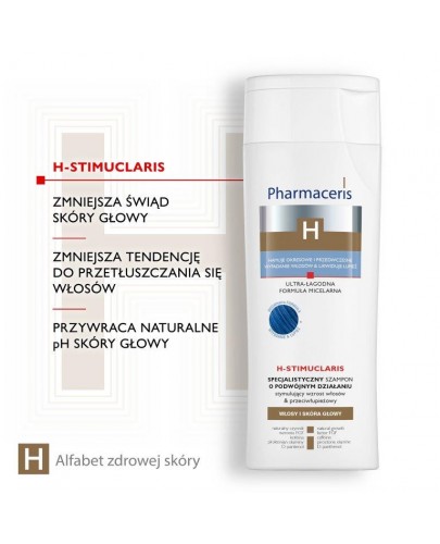 Pharmaceris H Stimuclaris specjalistyczny szampon przeciwłupieżowy stymulujący wzrost włosów 250 ml