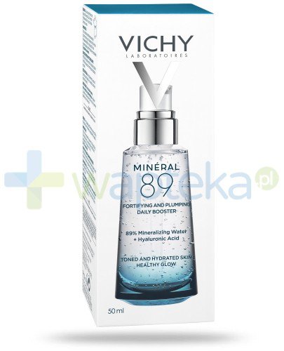 Vichy Mineral 89 serum booster nawilżająco wzmacniający 50 ml + Vichy Mineral 89 serum 5 ml GRATIS