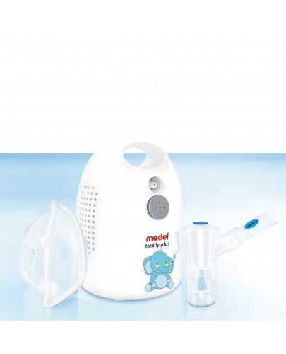 Medel Family Plus Elefante inhalator pneumatyczno tłokowy 1 sztuka [Baby Edition]