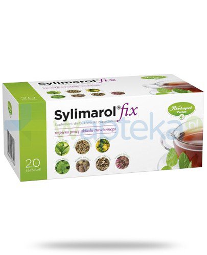 Sylimarol Fix zioła do zaparzania 20 saszetek