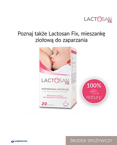 Lactosan Mama wspomaga laktację 14 saszetek