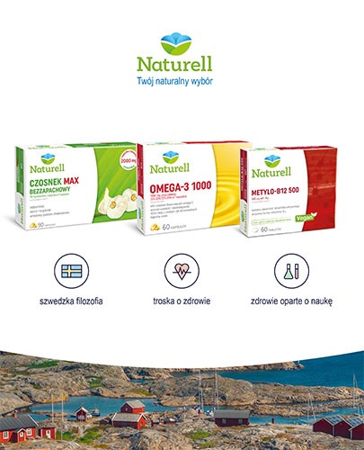 Naturell Ginkgo Intensive 60 tabletek