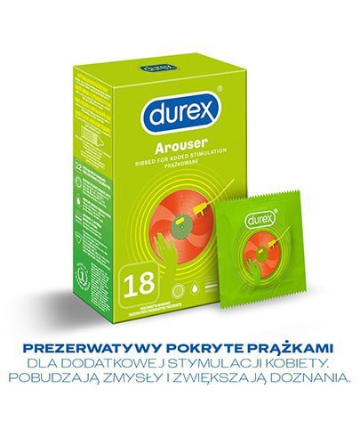 Durex Arouser prezerwatywy 18 sztuk