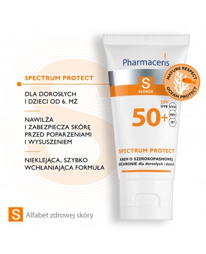 Pharmaceris S Spectrum Protect krem o szerokopasmowej ochronie SPF 50+ 50 ml