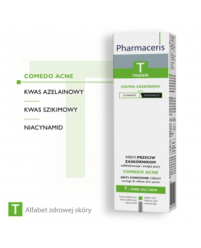 Pharmaceris T Comedo Acne krem przeciw zaskórnikom odblokowuje i zwęża pory 40 ml