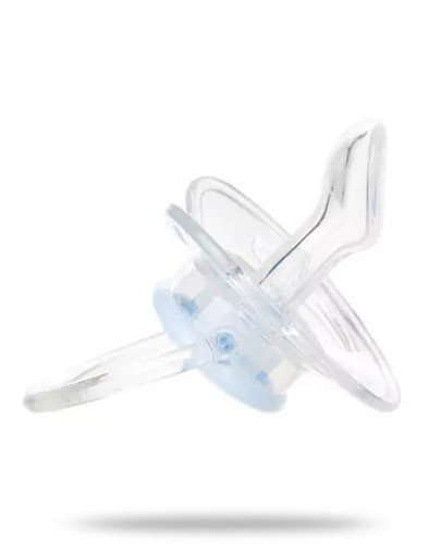 Canpol Babies smoczek silikonowy anatomiczny 0-6m Newborn baby niebieski 1 sztuka [22/565_blu]