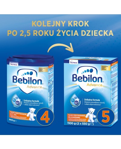 Bebilon 4 Pronutra Advance mleko modyfikowane powyżej 2 roku 800 g 