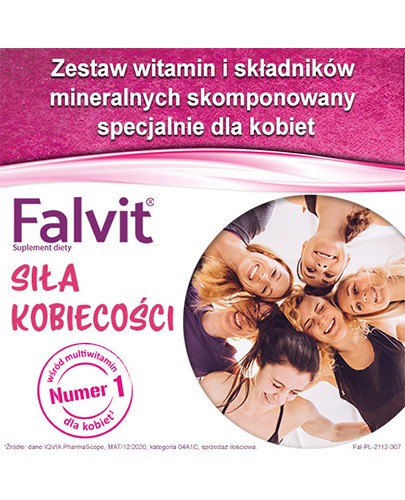 Falvit zestaw witamin dla kobiet 70 tabletek