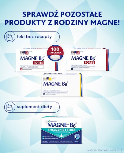 Magne-B6 zmęczenie i stres + Ashwagandha 30 tabletek