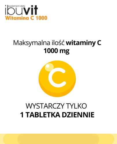 Ibuvit Witamina C 1000 30 tabletki