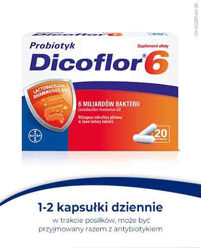 Dicoflor 6 20 kapsułek