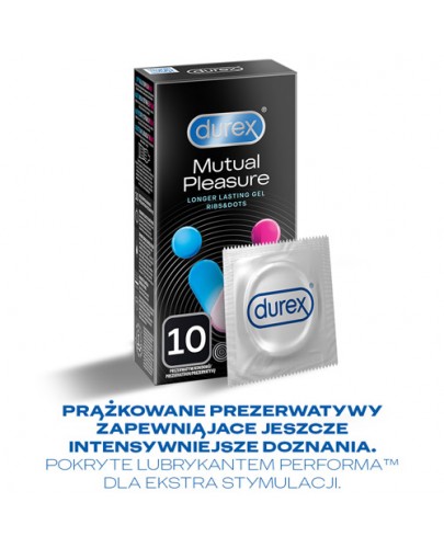 Durex Mutual Pleasure prezerwatywy 10 sztuk