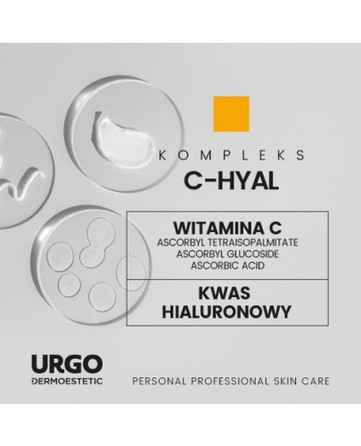 Urgo Dermoestetic C-Vitalize rewitalizująco-rozświetlający zestaw zabiegowy C-Hyal