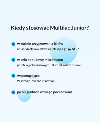 Synbiotyk Multilac Junior 20 czekoladek