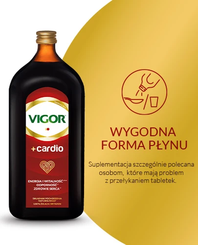 Vigor+ Cardio preparat witaminowy w płynie 1000 ml