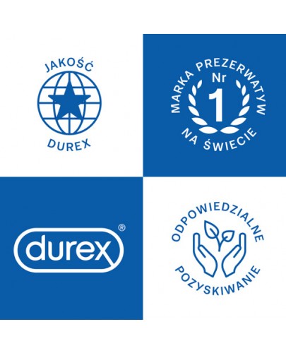 Durex PleasureMax prezerwatywy z wypustkami i prążkami 12 sztuk + kieszonka DUREX 1 sztuka GRATIS