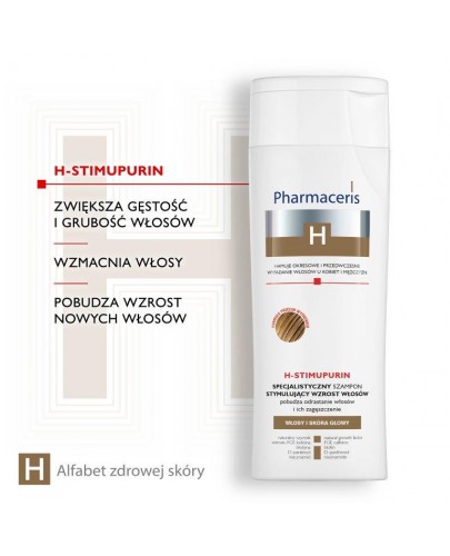 Pharmaceris H Stimupurin szampon stymulujący wzrost włosów 250 ml