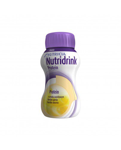 Nutridrink Protein smak waniliowy 4x 125 ml 
