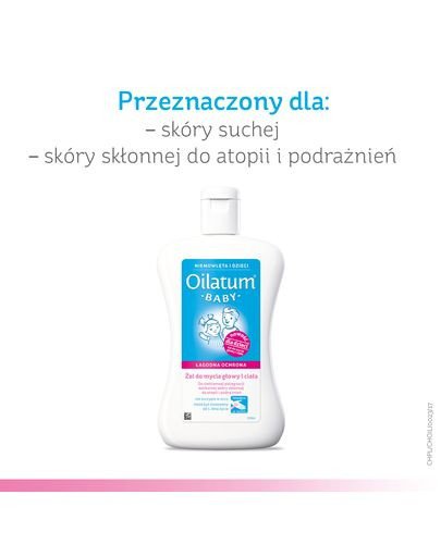 Oilatum Junior żel do mycia głowy i ciała dla niemowląt i dzieci 300 ml