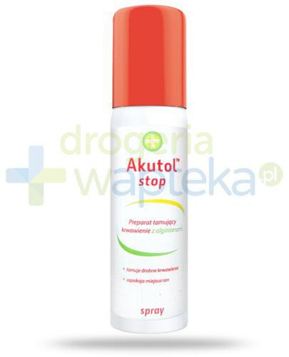 Akutol Stop z alginianami preparat tamujący krwawienie, spray 60 ml 