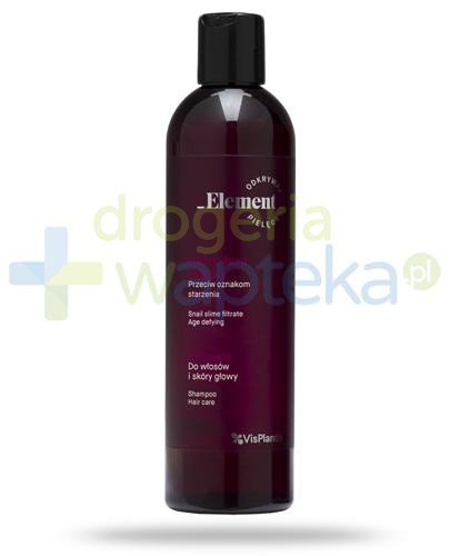 podgląd produktu Vis Plantis Element filtrat śluzu ślimaka przeciw oznakom starzenia, szampon do włosów i skóry głowy 300 ml Elfa Pharm