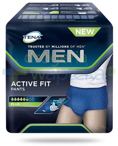 podgląd produktu Tena Men Active Fit Pants Plus męskie majtki chłonne rozmiar M 9 sztuk