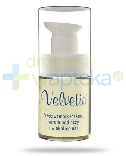 podgląd produktu AMC Velvetin przeciwzmarszczkowe serum pod oczy i w okolice ust 15 ml