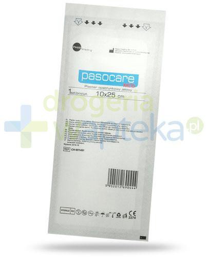 podgląd produktu Pasocare Med plaster opatrunkowy jałowy 10cm x 25cm 1 sztuka