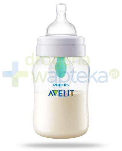 Avent Philips Anti-Colic butelka antykolkowa dla niemowląt 260 ml ze smoczkiem antykolkow... 