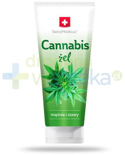 podgląd produktu SwissMedicus® Cannabis żel na mięśnie i stawy 200 ml