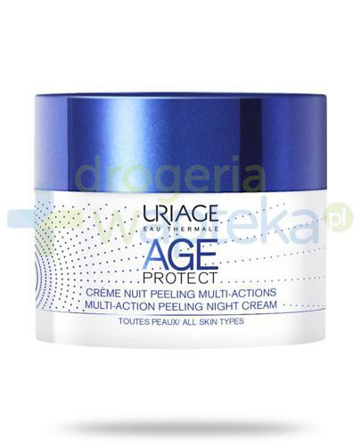 podgląd produktu Uriage Age Protect pilingujący krem multiaction na noc 50 ml
