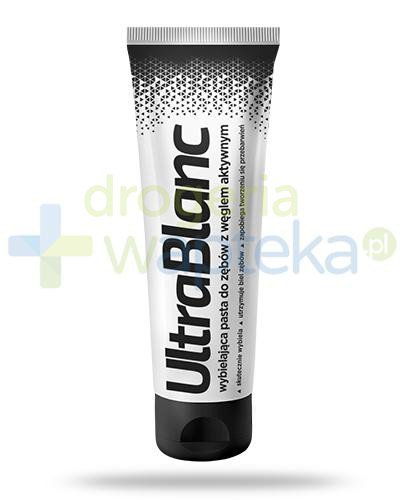 UltraBlanc wybielająca czarna pasta do zębów z węglem 75 ml 