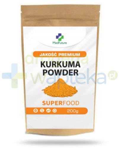MedFuture Kurkuma Powder mielona 100% naturalna 200 g 