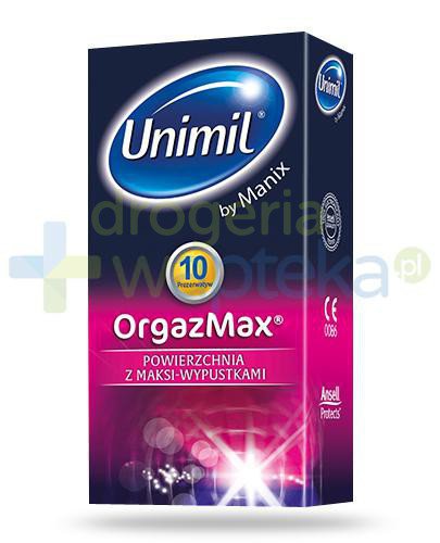 podgląd produktu Unimil OrgazMax prezerwatywy 10 sztuk
