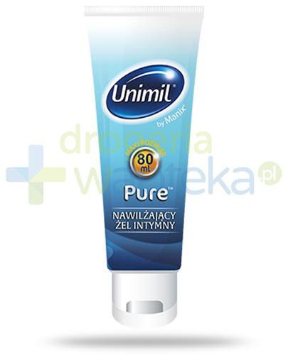 podgląd produktu Unimil Pure nawilżający żel intymny 80 ml