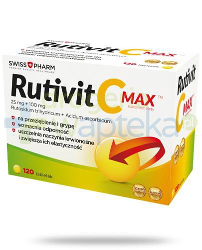 podgląd produktu Rutivit C Max 120 tabletek 