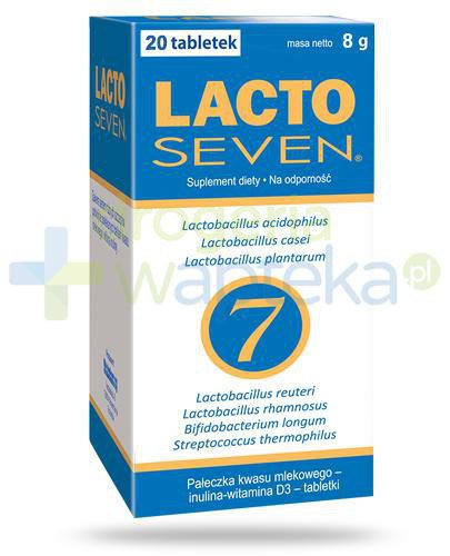 podgląd produktu LactoSeven 20 tabletek