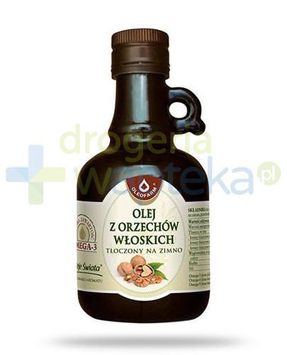podgląd produktu Oleofarm olej z orzechów włoskich tłoczony na zimno, płyn 250 ml