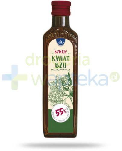 podgląd produktu Oleofarm syrop kwiat bzu 55% soku 250 ml