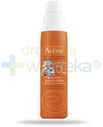 Avene Sun SPF 50+ spray dla dzieci bardzo wysoka ochrona 200 ml 