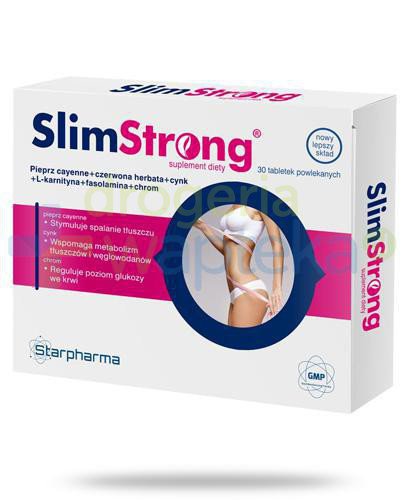 podgląd produktu Starpharma SlimStrong 30 tabletek