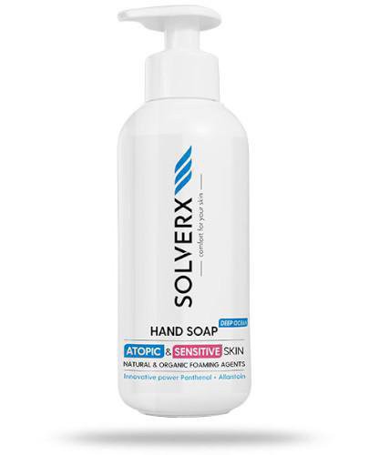 podgląd produktu Solverx Hand Soap Ocean mydło do rąk dla osób z wrażliwą skórą 250 ml
