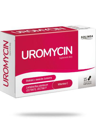 podgląd produktu Uromycin 15 kapsułek