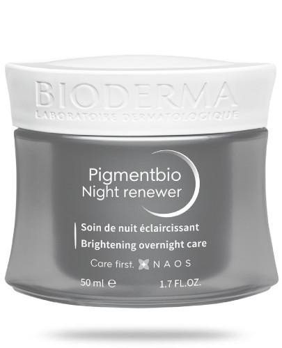 Bioderma Pigmentbio Night renewer Rozjaśniający krem na noc redukujący przebarwieni... 