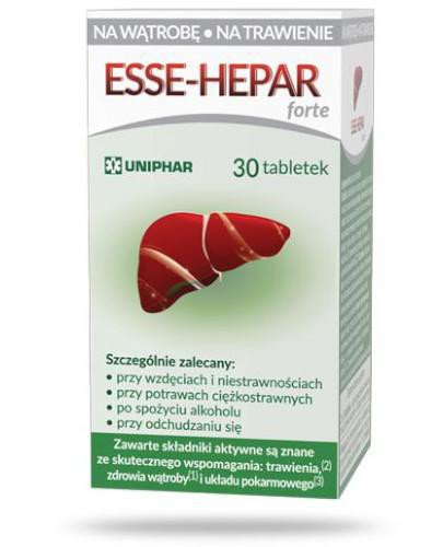 podgląd produktu Esse-Hepar Forte 30 tabletek