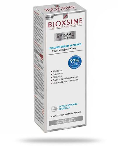 Bioxsine Dermagen serum w piance rewitalizujące włosy 150 ml 