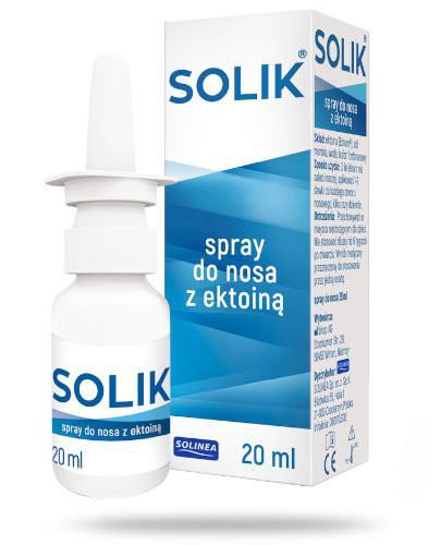 podgląd produktu Solik spray do nosa z ektoiną 20 ml