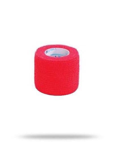 podgląd produktu Stokban bandaż elastyczny samoprzylepny czerwony 10cm x 4,5m 1 sztuka